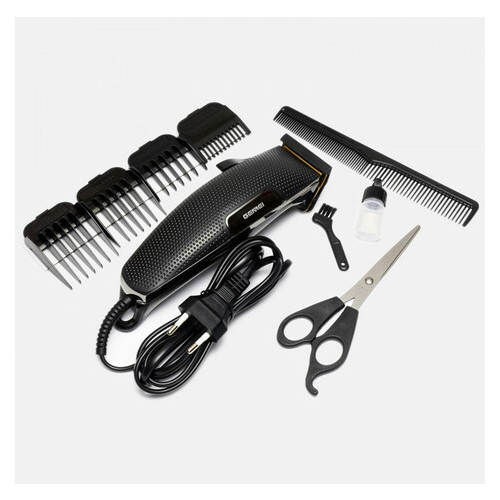 Професійна машинка для стрижки волосся GEMEI GM 806, Чорний фото №6