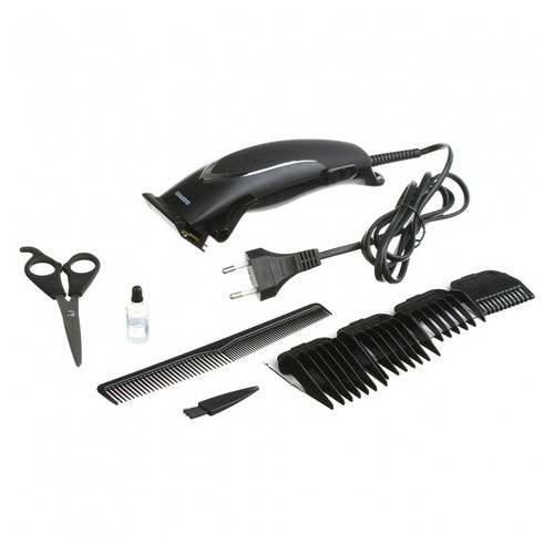 Професійна машинка для стрижки волосся Gemei GM-809 9W, Чорний фото №1