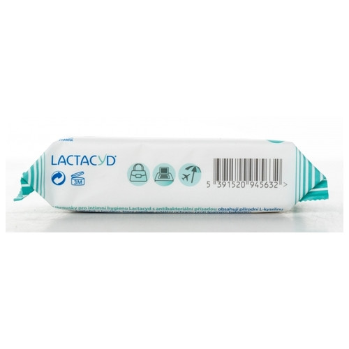 Серветки для інтимної гігієни Lactacyd Антибактеріальні 15 шт (5391520945632) фото №2