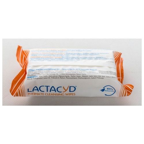 Серветки для інтимної гігієни Lactacyd 15 шт (5391520945649) фото №6