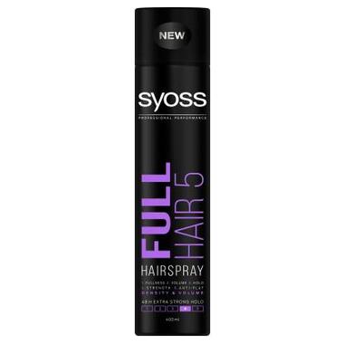 Лак для волосся Syoss Full Hair (фіксація 5) 400 мл (5201143726658) фото №1