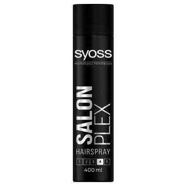 Лак для волосся Syoss Salon Plex (фіксація 4) 400 мл (5201143734301/4015100204315) фото №1
