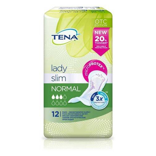 Урологические прокладки Tena Lady Slim Normal, 12 шт 852127 фото №1