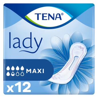 Урологічні прокладки Tena Lady Maxi 12шт (7322540593143) фото №1