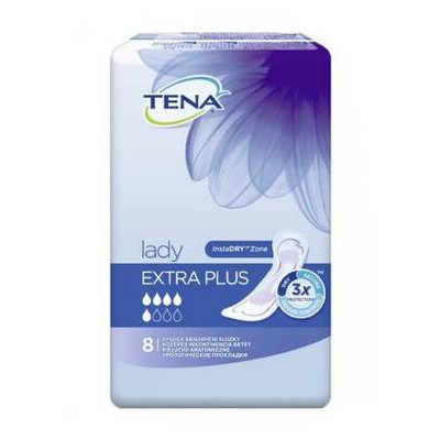 Урологічні прокладки Tena Lady Extra Plus Insta Dry 8 шт (7322540592887) фото №1