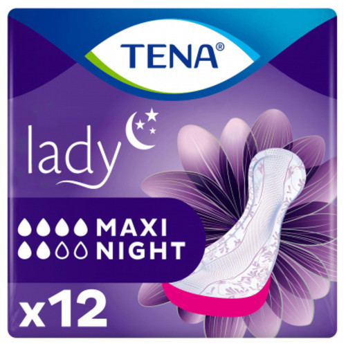 Урологічні прокладки Tena Lady Maxi Night 12 шт. (7322541120966) фото №1
