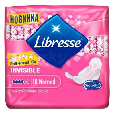 Гігієнічні прокладки Libresse Ultra Normal Soft 10 шт (7310790088731) фото №1