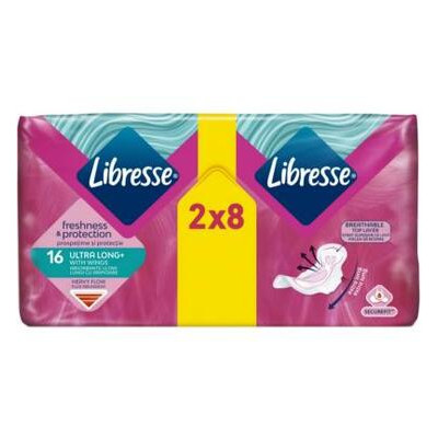 Гігієнічні прокладки Libresse Ultra Super Soft 16 шт (7322540388442) фото №1