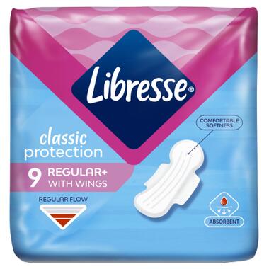 Гігієнічні прокладки Libresse Classic Protection Regular 9 шт. (7322541233390) фото №1