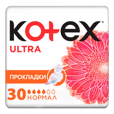 Гігієнічні прокладки Kotex Ultra Normal 30 шт (5029053569093) фото №1
