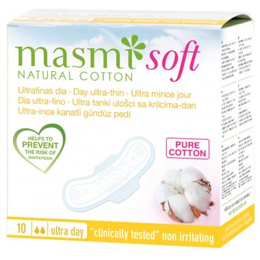 Гігієнічні прокладки Masmi Soft Ultra Day 10 шт. (8432984000578) фото №1