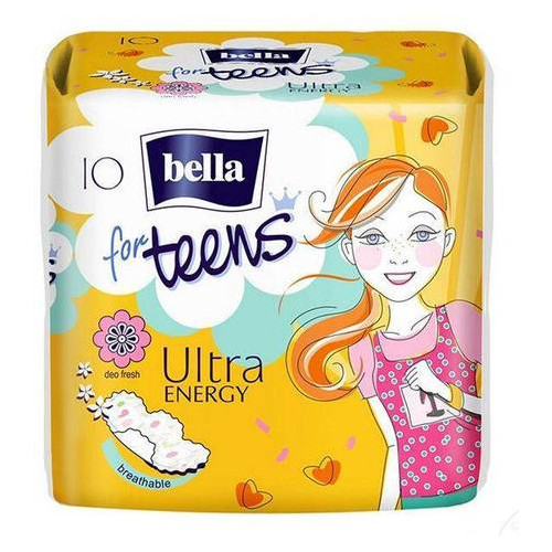 Гигиенические прокладки Bella for Teens: Ultra Energy 10 шт 302405 фото №1
