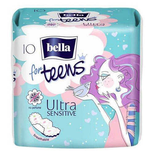 Гигиенические прокладки Bella for Teens: Ultra Sensitive 10 шт 302344 фото №1