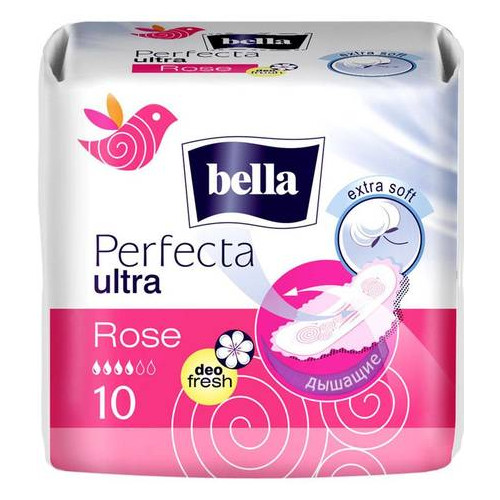 Гигиенические прокладки Bella Perfecta Ultra Rose Deo Fresh 10 шт 301927 фото №1