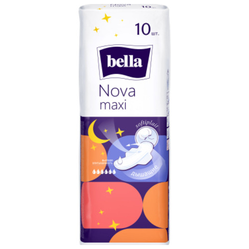 Гігієнічні прокладки Bella Nova Maxi 10 шт. (5900516306809) фото №1