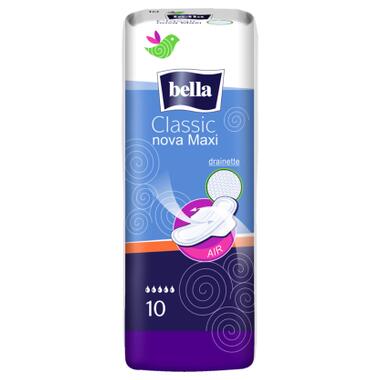 Гігієнічні прокладки Bella Classic Nova Maxi 10 шт. (5900516300920) фото №1