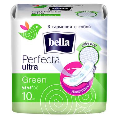 Гігієнічні прокладки Bella Perfecta Ultra Green Drai 10 шт. (5900516305994) фото №1