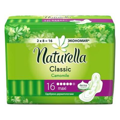 Гигиенические прокладки Naturella Classic Maxi 16 шт (4015400318026) фото №1