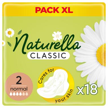 Гігієнічні прокладки Naturella Classic Normal (Розмір 2) 18 шт. (8001090850638) фото №1