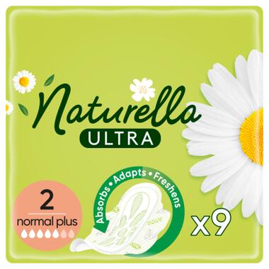 Гігієнічні прокладки Naturella Ultra Normal Plus (Розмір 2) 9 шт. (8006540098219) фото №1