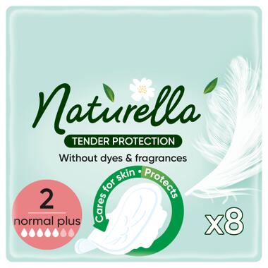 Гігієнічні прокладки Naturella Ніжний Захист Normal Plus (Розмір 2) 8 шт. (8700216045483) фото №1