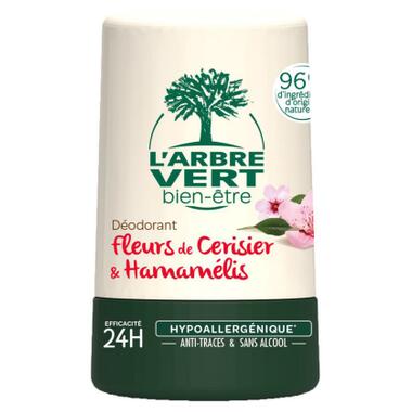 Дезодорант L'Arbre Vert з екстрактами квітів вишні та гамамелісу 50 мл (3450601032394) фото №1