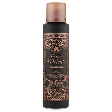 Дезодорант Tesori d'Oriente парфумований Хамам олія аргани й апельсиновий цвіт 150 мл (8008970036908) фото №1
