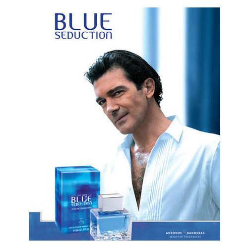 Дезодорант-спрей мужской Antonio Banderas Blue Seduction Men 150 мл фото №1