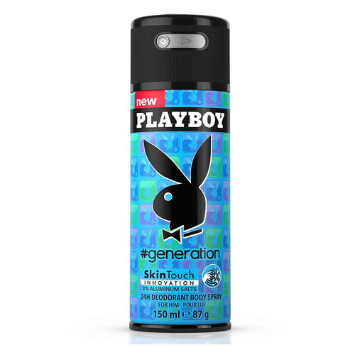 Дезодорант Playboy Generation For Him для чоловіків 150 ml фото №1