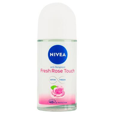 Антиперспірант Nivea Fresh Rose Touch Свіжий дотик троянди кульковий 50 мл (4006000016887) фото №1