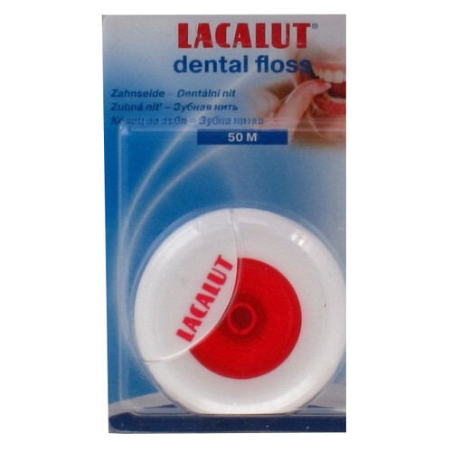 Зубная нить Lacalut 50 м (4016369546536)