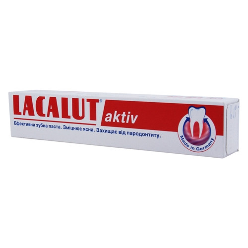 Зубна паста Lacalut active 75 мл (4016369696309) фото №1