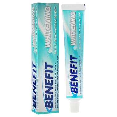 Зубна паста Benefit Whitening відбілююча 75 мл (8003510015221) фото №1