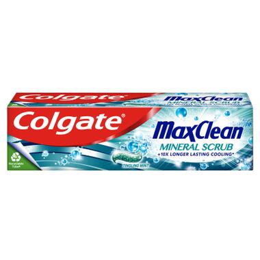 Зубна паста Colgate Max Clean Gentle Mineral Scrub Дбайливе очищення 75 мл (8718951327085) фото №3