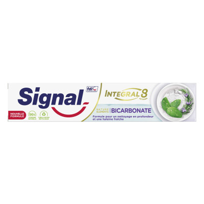 Зубна паста Signal Integral 8 Nature Elements Чистота та свіжість 75 мл (8710604781879) фото №1