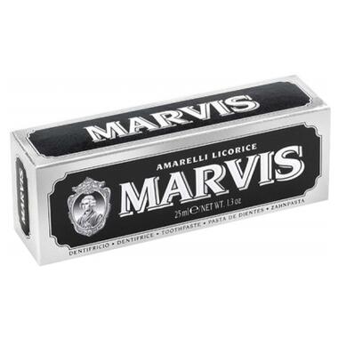 Зубна паста Marvis Амареллі лакриця і м'ята 25 мл (8004395111343) фото №2
