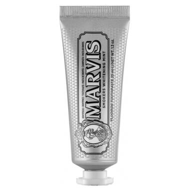 Зубна паста Marvis Вибілювальна м'ята для курців 25 мл (8004395111381) фото №1