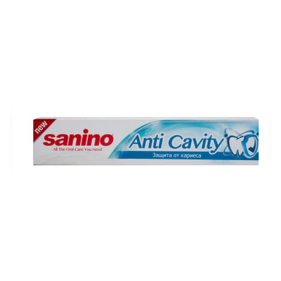 Зубна паста Sanino захист від карієсу 50 мл (8690506471729) фото №1
