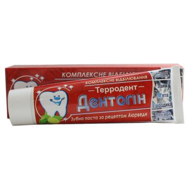 Зубна паста Triuga Дентогін Терродент 100 г (4820164640449) фото №1