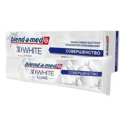 Зубна паста Blend-a-med 3D White Luxe Досконалість 75 мл (8001090073907) фото №1
