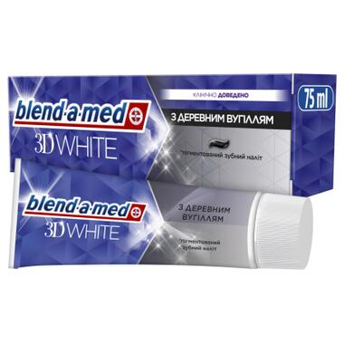 Зубна паста Blend-a-med 3D White З деревним вугіллям 75 мл (8006540793114) фото №1