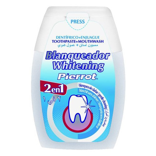 Зубная паста+ополаскиватель Pierrot Отбеливание 75 мл Ref.73 фото №1