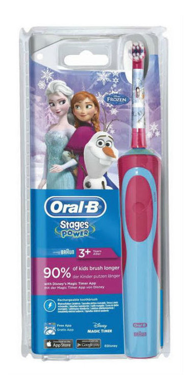 Зубная щетка BRAUN D 12.513K Oral-B Kids Frozen фото №1