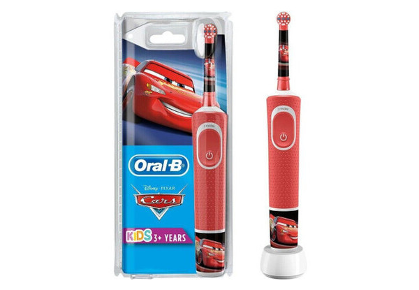 Зубная электрощетка Braun Oral-B Kids Cars (D100.413.2K)