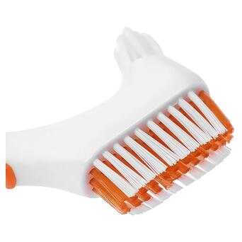 Щітка Lesko 29587 Orange для чищення зубних протезів фото №2
