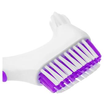 Щітка Lesko 29587 Purple для чищення зубних протезів фото №2