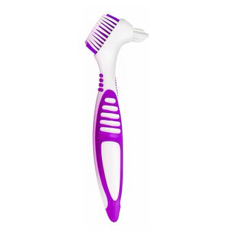 Щітка Lesko 29587 Purple для чищення зубних протезів фото №1