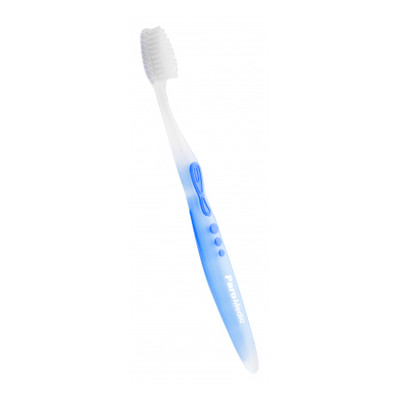 Зубна щітка Paro Swiss medic з конічними щетинками блакитна (7610458007266-blue) фото №1