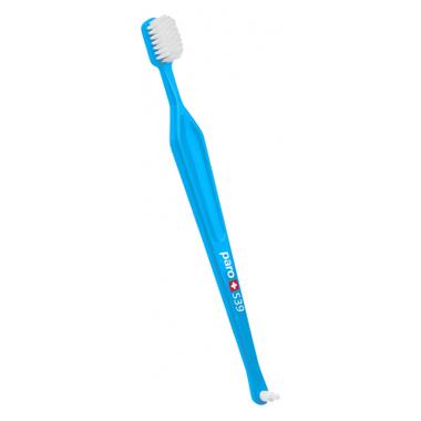 Зубна щітка Paro Swiss S39 м'яка блакитна (7610458007150-blue) фото №1