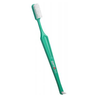 Зубна щітка Paro Swiss S43 м'яка зелена (7610458007099-green) фото №1